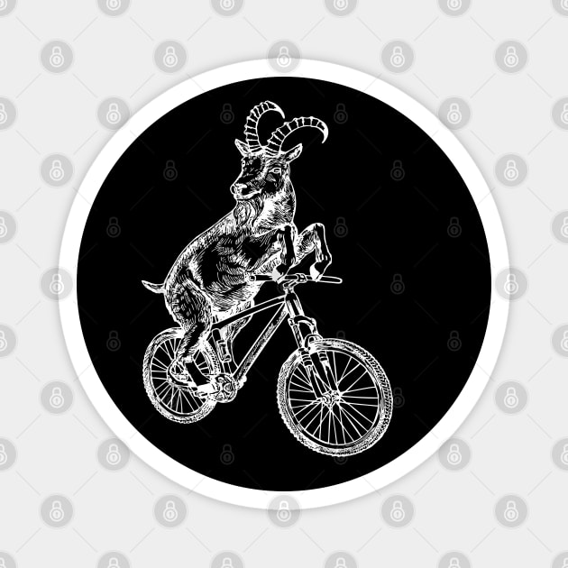 SEEMBO Goat Cycling Bicycle Bicycling Fun Biking Riding Bike Magnet by SEEMBO